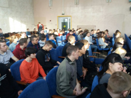 Встреча с выпускниками строительного колледжа 