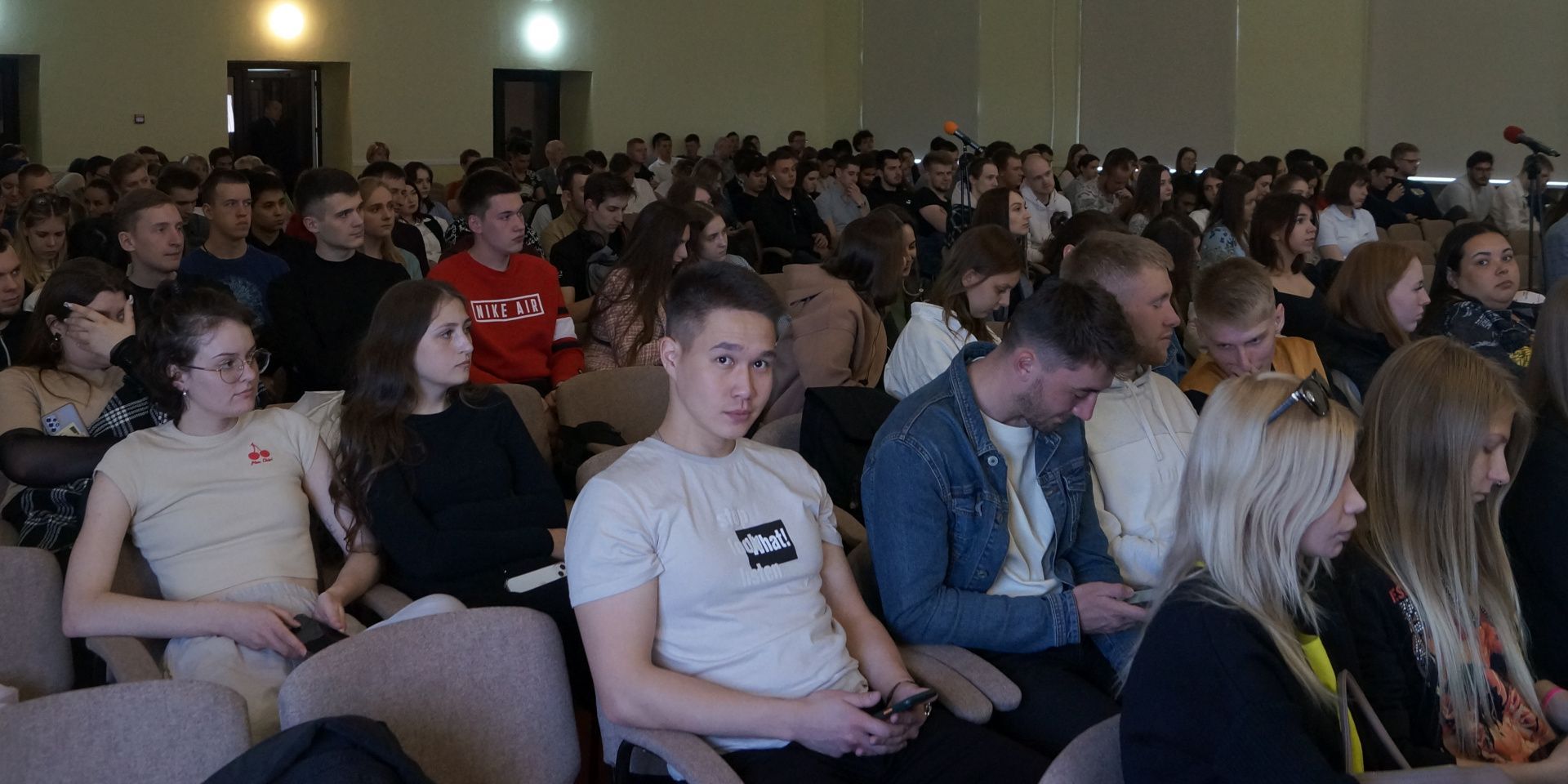 Встреча ректора с будущими выпускниками 