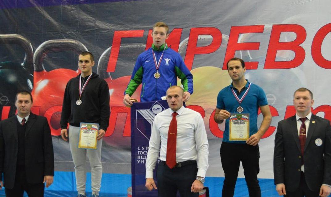 Серебряная медаль в гиревом спорте