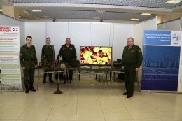 Военная кафедра СибАДИ приняла участие в первом региональном форуме «Я в Юнармии»