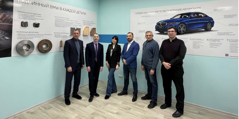 Открытие учебного класса «Автомобильного Сервиса»