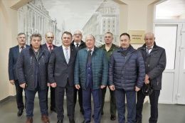 Состоялся визит начальника инженерных войск Вооруженных сил РФ Ю.М. Ставицкого в СибАДИ