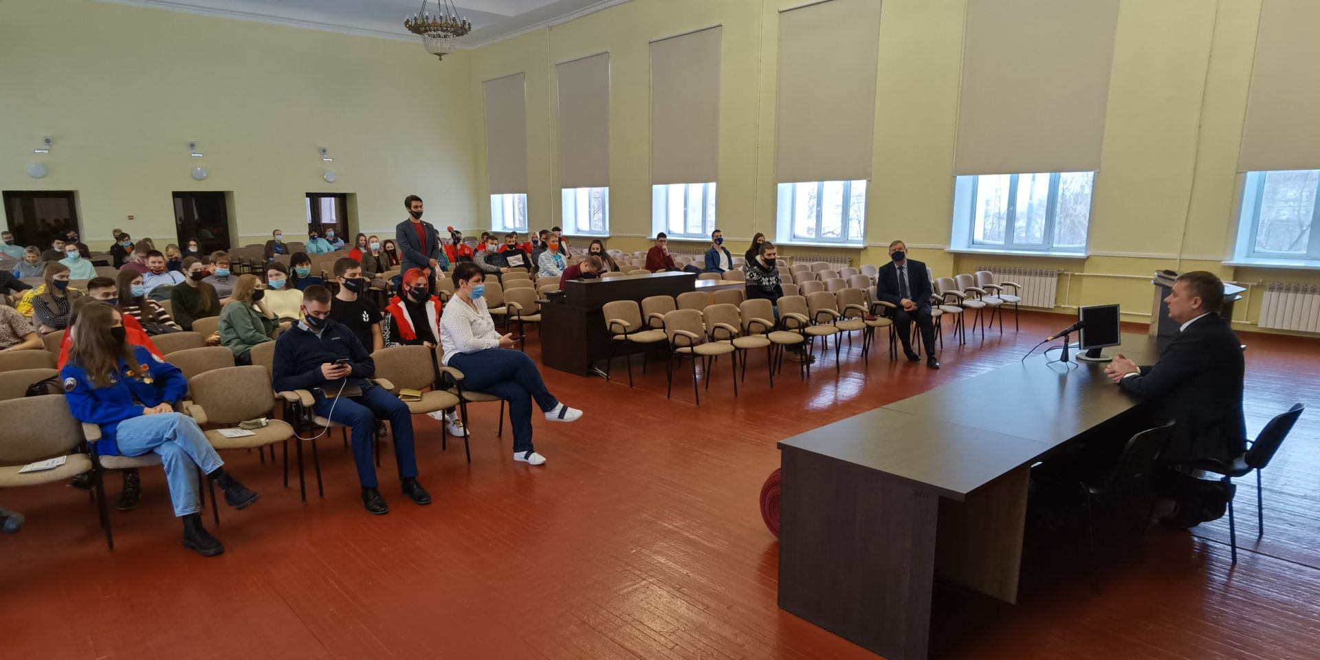 Встреча ректора со студенческим активом