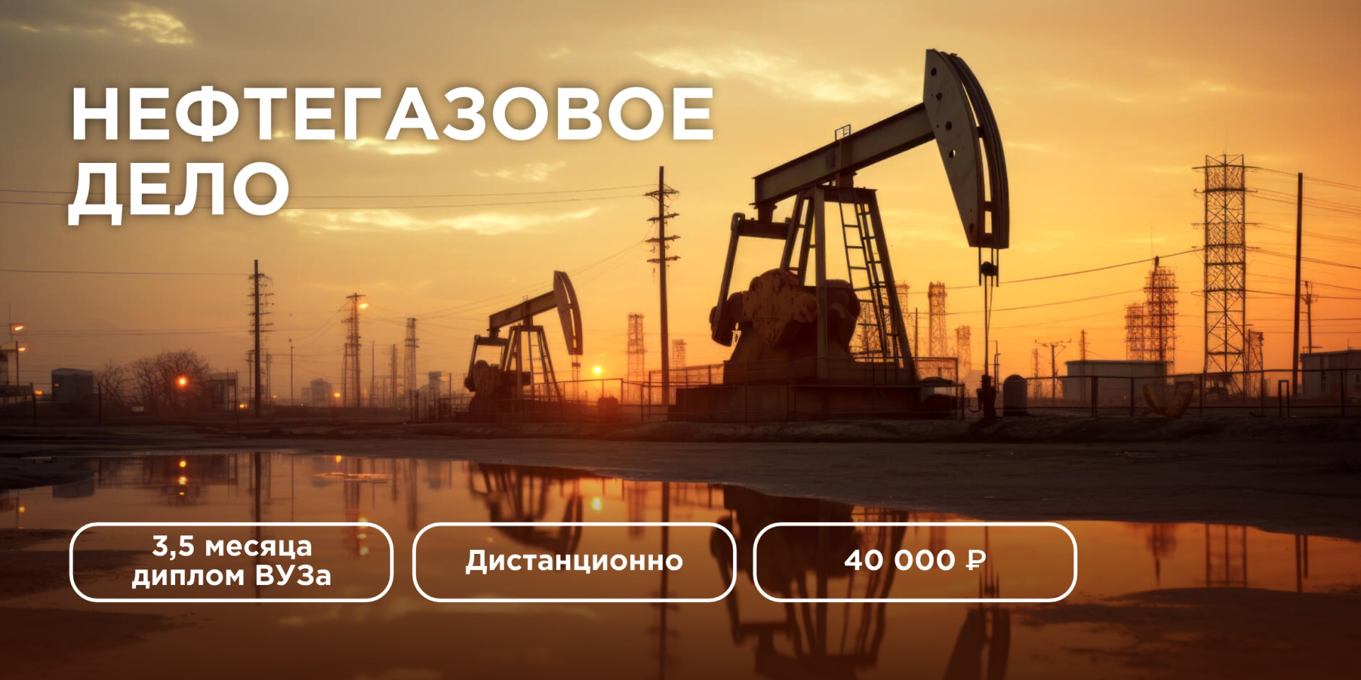 Переподготовка по программе «Нефтегазовое дело»