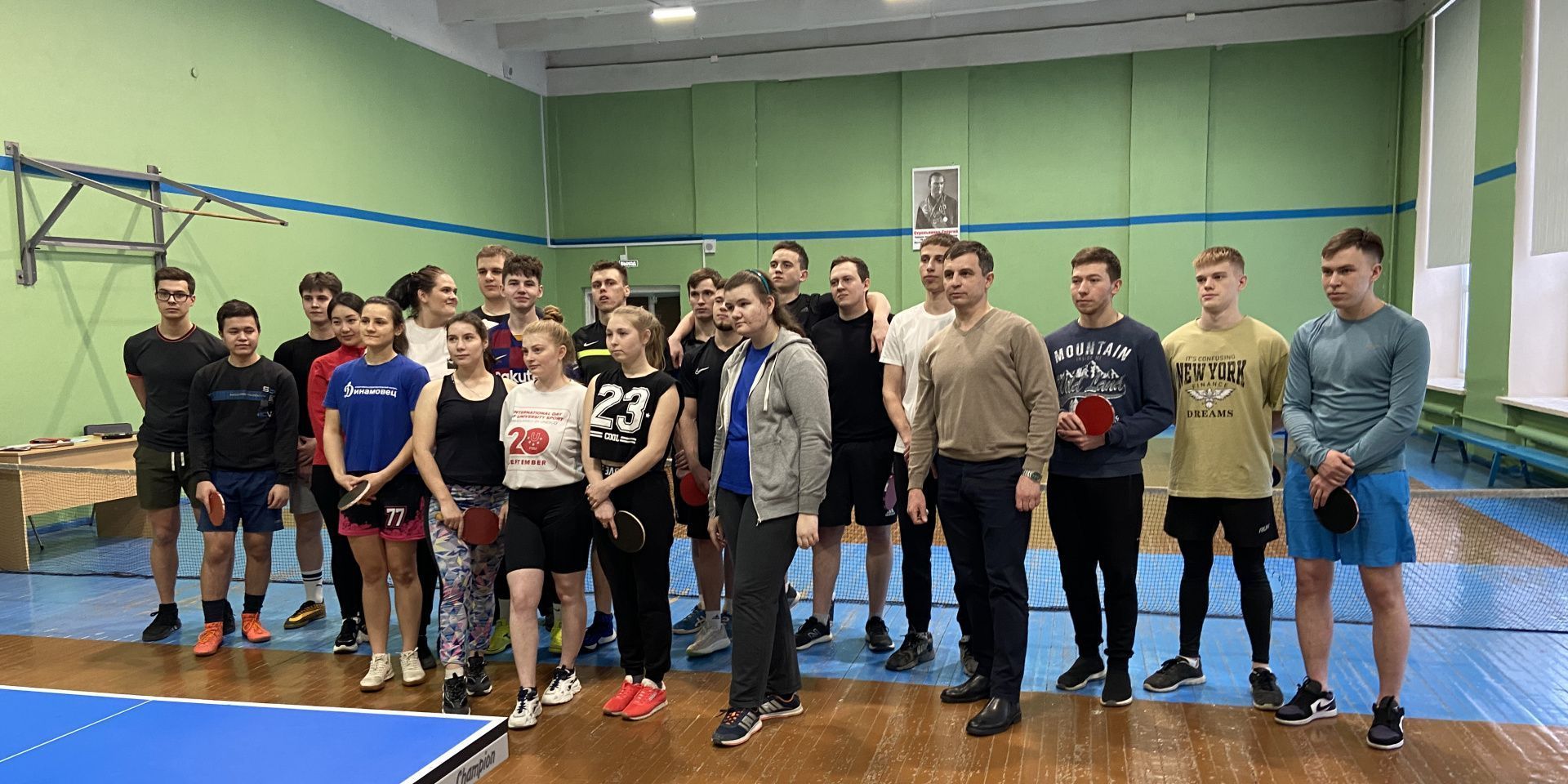 Результаты первенства СибАДИ по настольному теннису среди факультетов