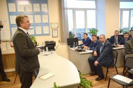 Ректор СибАДИ А.П. Жигадло приветствовал участников  семинара – совещания по вопросам промышленной безопасности  АО «Транснефть – Западная Сибирь»