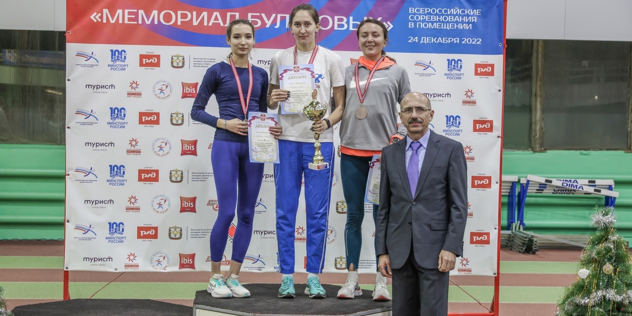 Студенты СибАДИ на пьедестале почета  Чемпионата Сибирского федерального округа по лёгкой атлетике