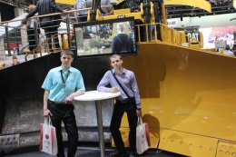 Компания Liebherr-Russland пригласила студентов СибАДИ на международную выставку BAUMA-2016
