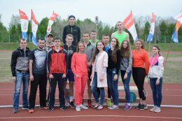 Сборная команда СибАДИ по легкой атлетике бронзовый призер спартакиады образовательных учреждений высшего образования Омской области
