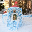 Первый конкурс снежных фигур прошел в СибАДИ