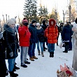 Первый конкурс снежных фигур прошел в СибАДИ