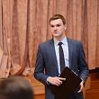 Ведущий конкурса, зам.председателя профкома Соколов Игорь