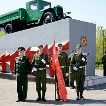 СибАДИ встретил Знамя Победы!