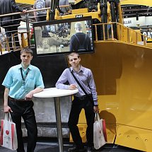 Компания Liebherr-Russland пригласила студентов СибАДИ на международную выставку BAUMA-2016