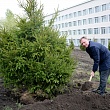 Сквер выпускников СибАДИ – символ связи поколений