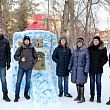 Первый конкурс снежных фигур прошел в СибАДИ
