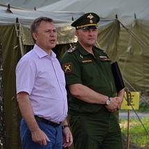 Александр Петрович Жигадло посетил с рабочим визитом Тюменское высшее военно-инженерное командное училище (военный институт) имени маршала инженерных войск А.И. Прошлякова